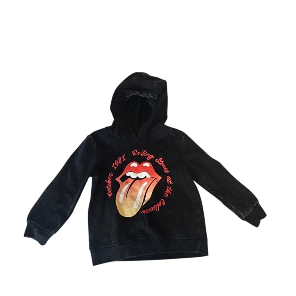 The Rolling Stones boys size 3T Black hoodie